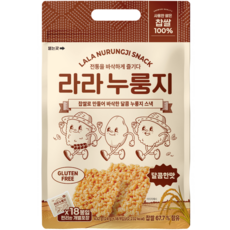누누곳간 라라누룽지 찹쌀 글루텐프리 과자, 1개, 432g 1개, 432g