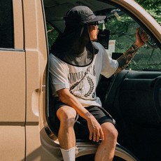 스파이더 남성 그래픽 반팔 티셔츠 SPJMCNRS334MIVY 142936