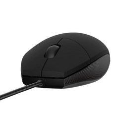 유선 게이밍 마우스 양손 스포츠 업데이트 사용 양손용 유선마우스 게이밍마우스 저소음마우스, 블랙 스킨톤