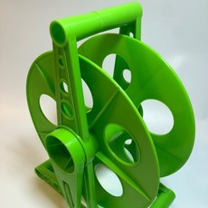 電線收納盤 捲線盤 空盤繞線盤，桌面理線神器，告別雜亂，可開統編, 1個, 經典綠