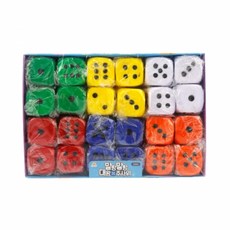 혜문스토어 오렌지 말랑말랑 대왕 주사위 4*4cm - 개 (1개입) 놀이용품