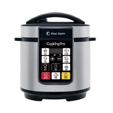 CookingPro 智能壓力萬用鍋 智能料理鍋 不沾內鍋 日本人氣商品 現貨 可超取, 1個, 全新 / 科技銀 (送料理夾), 全新 / 科技銀 (送料理夾)