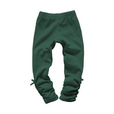 雪倫小舖 童裝長褲子內搭褲-純棉屁屁褲蝴蝶結花邊打底褲 舒適親膚