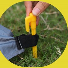 티만 플라스틱 텐트핀 1P 텐트말뚝