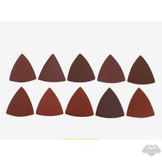 콩킹팜 샌딕스 탈부착 삼각사포 100개 (10종 입도) 샌딩페이퍼