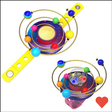 과학완구 과학 입체 태양계 행성 팔찌만들기 1개, LED형