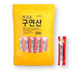 FNC 마시는 편리한 구연산 분말스틱 오스트리아 식용구연산, 60개, 2g