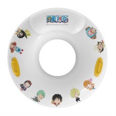 ONE PIECE 充氣扶手游泳圈 海賊王款, 白色