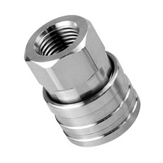 압력 세척기용 고효율 스테인리스 1/4인치 여성용 퀵 연결 키트, G1 4, 1개