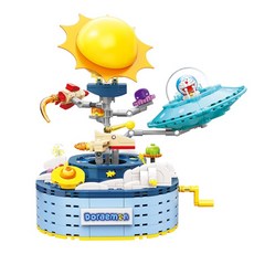 【616toys】Keeppley 哆啦A夢 宇宙探險 積木拼裝模型, 1個, Multi-color