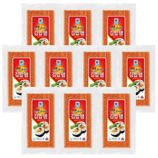 [대림냉장] 숯불구이맛 김밥햄 100g x10개, 10개