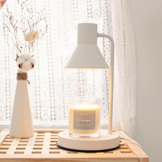 朵納香氛融蠟薰香燈組，無煙香氛，安全可靠，營造浪漫居家氛圍, 黑色+蠟燭(希爾頓&洲際酒店)