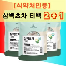삼백초차 삼백초티백 국내산 식약처인증, 60g, 3개, 50개입