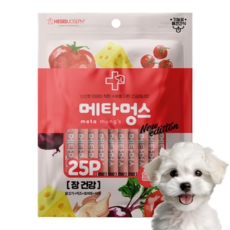 메타멍스 강아지 짜먹는 영양 간식 대용량 25P, 1개, 장건강