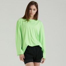 HMUS Palm Beach Overfit 女式長袖 T 卹 Rash Guard 綠色
