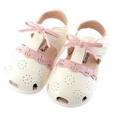 아가방 01S376551 베키리본펀칭삑삑이샌들