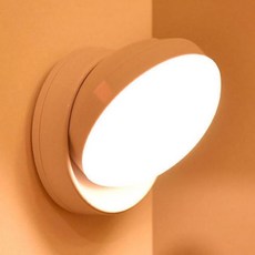 센서등 LED 무선 침대 현관 계단 조명 복도 건전지, 옐로우LED