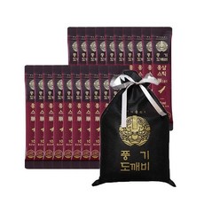 풍기도깨비 6년근 홍삼스틱 순 + 파우치, 10ml, 20개