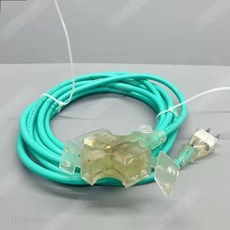 台灣發運 超長動力延長線 50-100米 220v延長線 工業工地露營用大功率電源延長線, 1個, 30米,顏色隨機