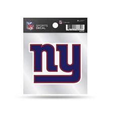 Rico Industries NFL 뉴올리언스 세인츠 10.2cm x 10.2cm 스몰 스타일 데칼 팀 색상, New York Giants