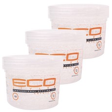 에코스타일러 프로페셔널 스타일링 젤 크리스탈, 3개, 355ml