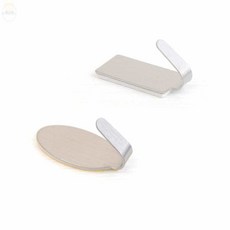 해소미 6p 부착식 후크 고리 무타공다용도걸이, 사각형