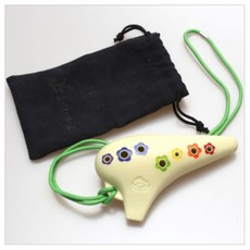 초담예교 무지개 오카리나 알토C 자율안전인증번호 CB113H012-6001, 1개