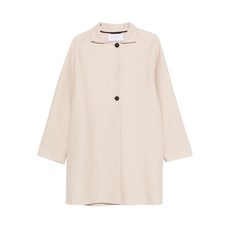 해리스워프런던 래글런 소매 버튼 코트