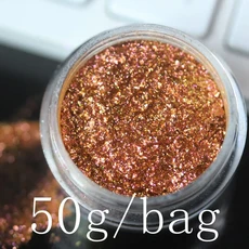 듀오 크롬 카멜레온 파우더 홀로그램 Shinging 마찰 안료 비누 만들기 용 고광택 매니큐어 먼지 화장품, 17 9970        50g