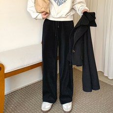 앤샵 여성 메시나 겨울 기모 코듀로이 벨벳 밴딩 골덴 팬츠 (3COLOR)