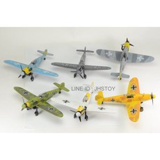 JHS（（金和勝玩具））BF-109 飛機組裝模型 1組6台 刷卡分12期0利率, 全部, 1個