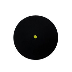 전문 고무 스쿼시 볼 라켓 레드 도트 블루 훈련 빠른 속도, 색상: 2. Yellow, 1개