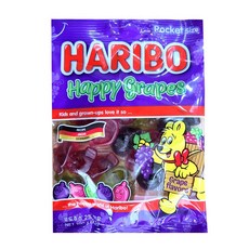 하리보 해피그레이프 100g x 10개입 1볼 HARIBO 젤리 sis*671iL, 1개