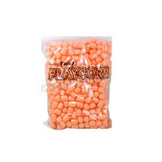 플레이콘 리필 100pcs 친환경 물부치 옥수수깡, 갈색