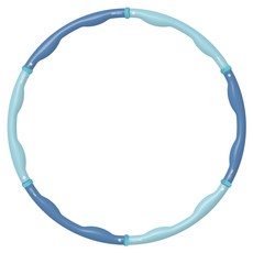 비핏 아이언 무게조절 훌라후프, 2.7kg, 혼합색상, 1개