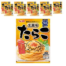 S&B 에스비 생 풍미 스파게티 파스타 소스 명란젓, 10개, 53.4g