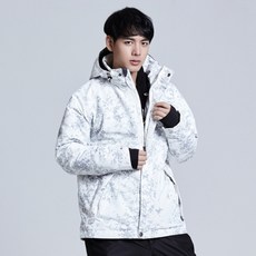 LACIELO LAZ-813-CAMOIVORY 中性滑雪板套裝跳線夾克滑雪/板套裝