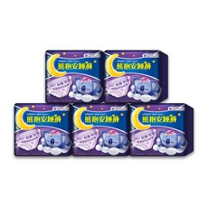 好自在 原廠公司貨 熊抱安睡褲/夜用衛生棉, 中等的, 4片, 5套