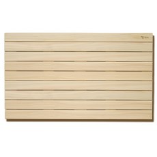 대한민국 유림편백 편백나무 원목 욕실 화장실 현관 발판, 특대형평 (1000x580x35mm), 1개