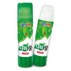 오피스문구 학용품 미술용품전문점 종이나라 1300 나라풀 투명풀 딱풀 25g(1개입)