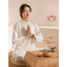 스님옷 법복 절복 승복 개량한복 면 린넨 생활한복 퓨전 봄 가을 불교 긴팔 명상복