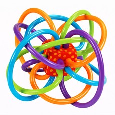 맨하탄토이 치아발육기 윈켈 클래식 벌크포장 408474 구강기 아기 장난감, 1개, 상세페이지 참조