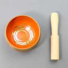 싱잉볼 크리스탈 싱잉볼 명상볼 불교용품 순수 구리 7 차크라 불상 사운드 볼 나무 스틱 포함 요가 명상 사운드 테라피 컬러 볼 불교 가정 장식, 1pc f