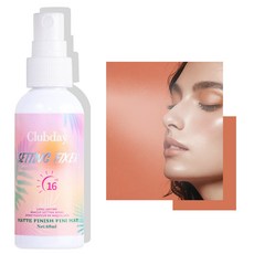 Clubday 保濕霧面定妝噴霧 60ML 持久控油防水清透, 1個, 60ml,銷售，購買等同默認公司免責申明）