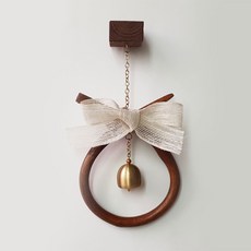 액막이 자석부착 리본코뚜레 현관종 좋은운 도어벨 풍경종 소코뚜레 현관문종, 자석부착리본코뚜레미니종, 추가없음, 일반포장