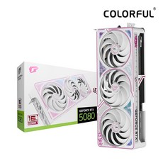COLORFUL 컬러풀 iGame 지포스 RTX 5080 ULTRA OC White D7 16GB 도우정보, RTX5080 IG