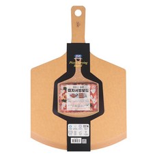 신도 제우스 PS03-L 향균 사각 피자 서빙 보드 압축목 네모 사각 피자 전용 서빙 보드 플레이팅 업소용 가정용, 단품, 1개