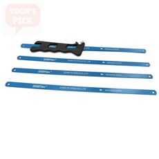쇠톱날 30cm 4p 세트 손잡이포함 목공톱