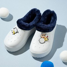 눈덩이 짱구 털실내화 겨울 만능화 국내생산 실내화 hol+2089Wk