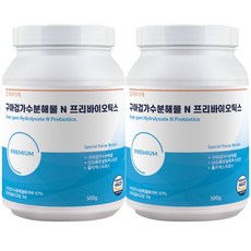 자주가게 구아검 가수분해물 프리바이오틱스 식약청 해썹 인증, 500g, 2개